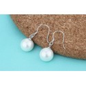 earrings melany white pearls